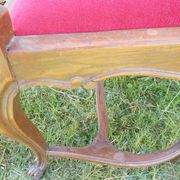 2 armchairs/cabriole style Louis XV