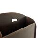 Art Deco Oak Newspaper Rack Magazine Rack 1950s design