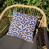 Coussin fleuri