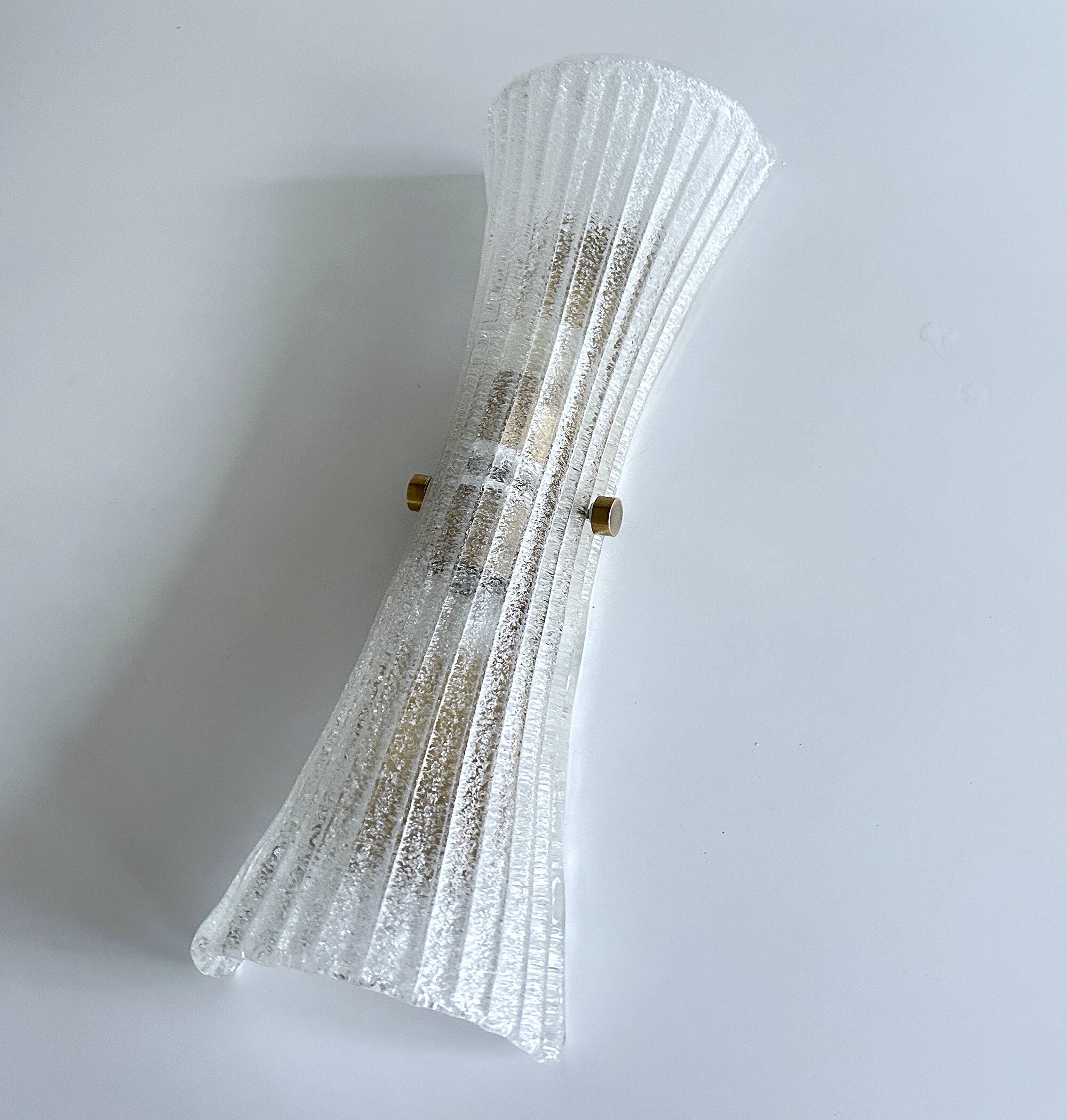Vintage Glass Wall Lamp