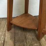 Wooden tripod stool