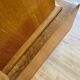 Vintage oak grand buffet Mid-Century Scandinavian with tapered legs from the 50s/70s.