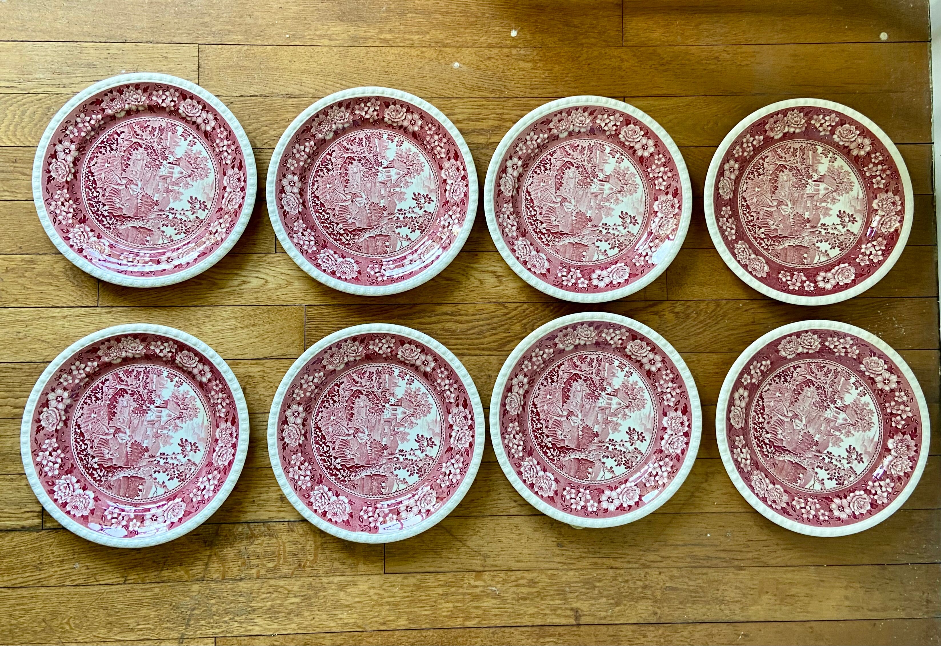 8 Rusticana Villeroy & Boch dinner plates