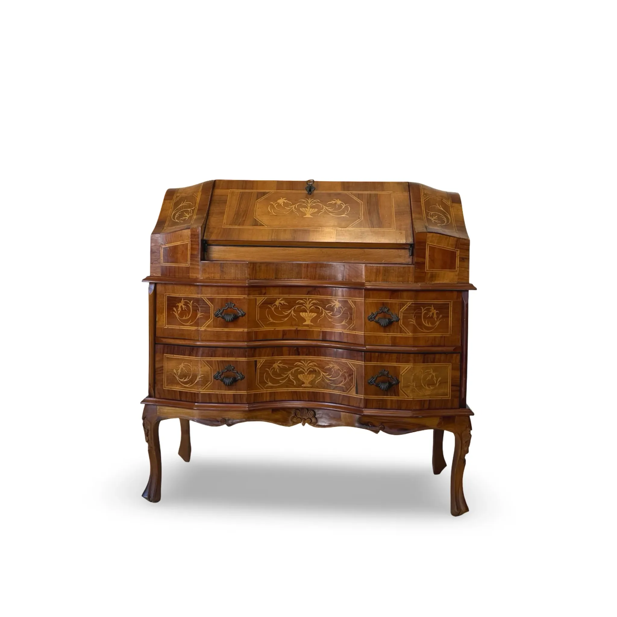 Venetian wood bureau/secretaire made in Italy in th
