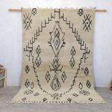 Moroccan Berber wool rug 260 x 160 Cm