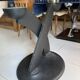 Roche bobois extendable glass dining table