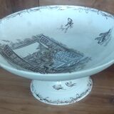 Old fruit bowl terre de fer hb & cie/tableware/sepia