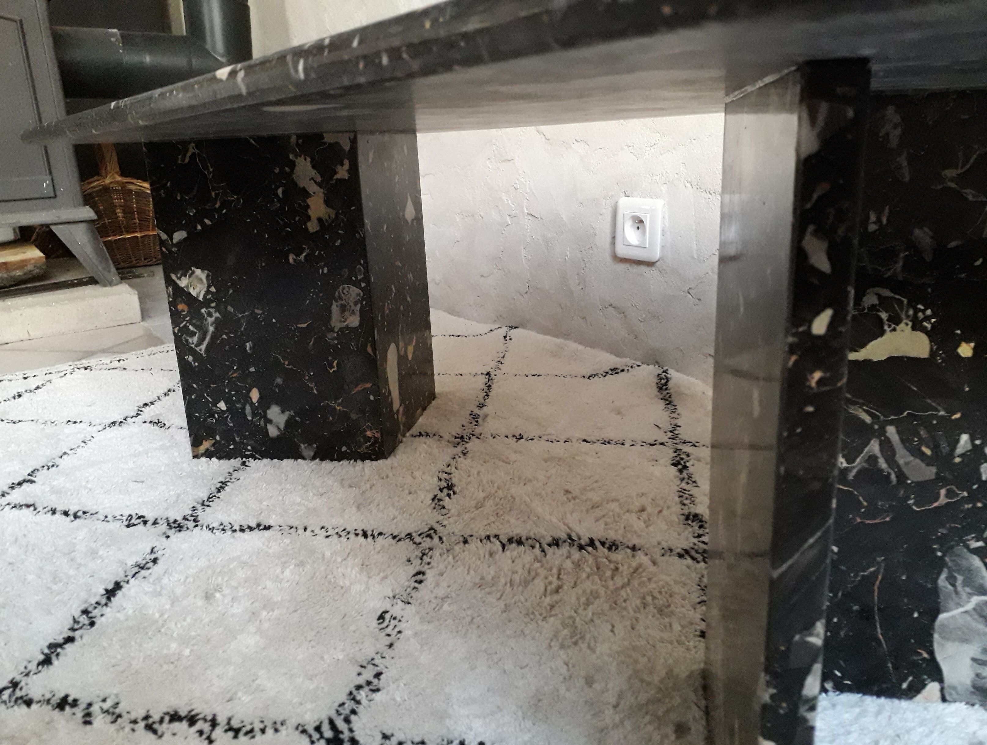Table basse Marbre des années 70