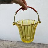 1970s glass ice bucket