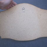Mirror rear-view mirror free form vintage 47x30cm