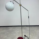 Lampes sur pied chromées modernes du milieu du siècle par paires