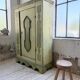 Armoire polychrome alsacienne 1800