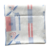 Art deco pattern linen tablecloth