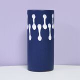Dark blue West Germany vase