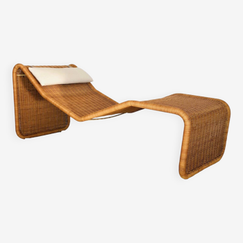 Chaise longue P3S de Tito Agnoli pour Pierantonio Bonacina, Italie années 60