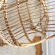 Armchair rattan basket child, vintage