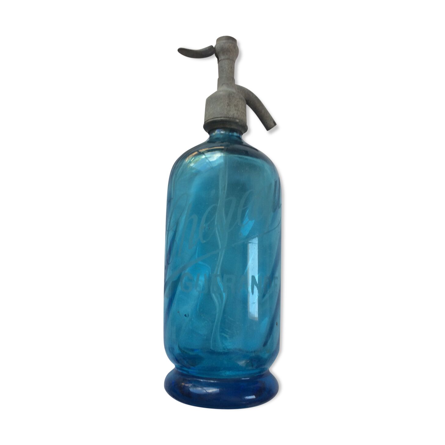 Siphon beau bleu profond : Guérande, Chéreau.