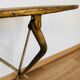 Pedestal table / small folding round table