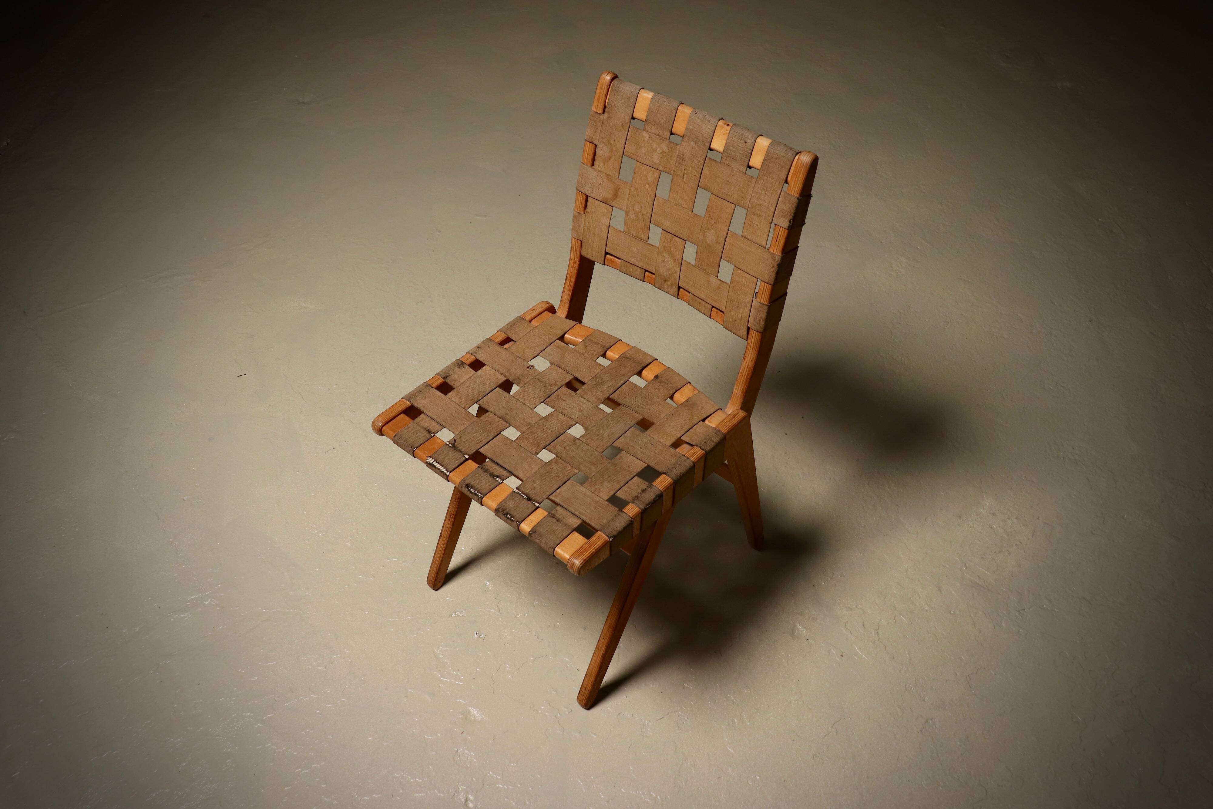 Very Rare Chair by Dirk van Sliedregt for Pastoe 1952