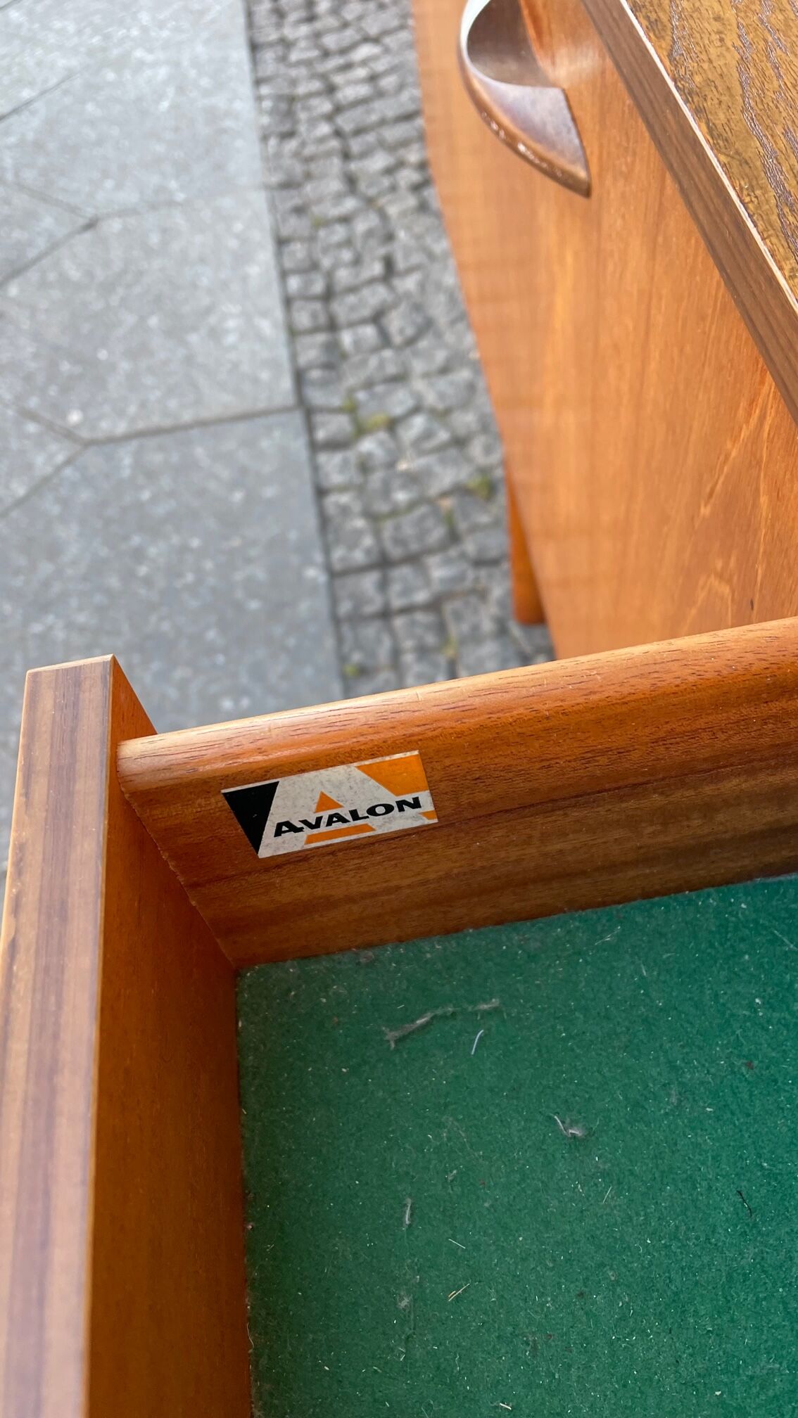 Teak row from the 60s Avalon edition