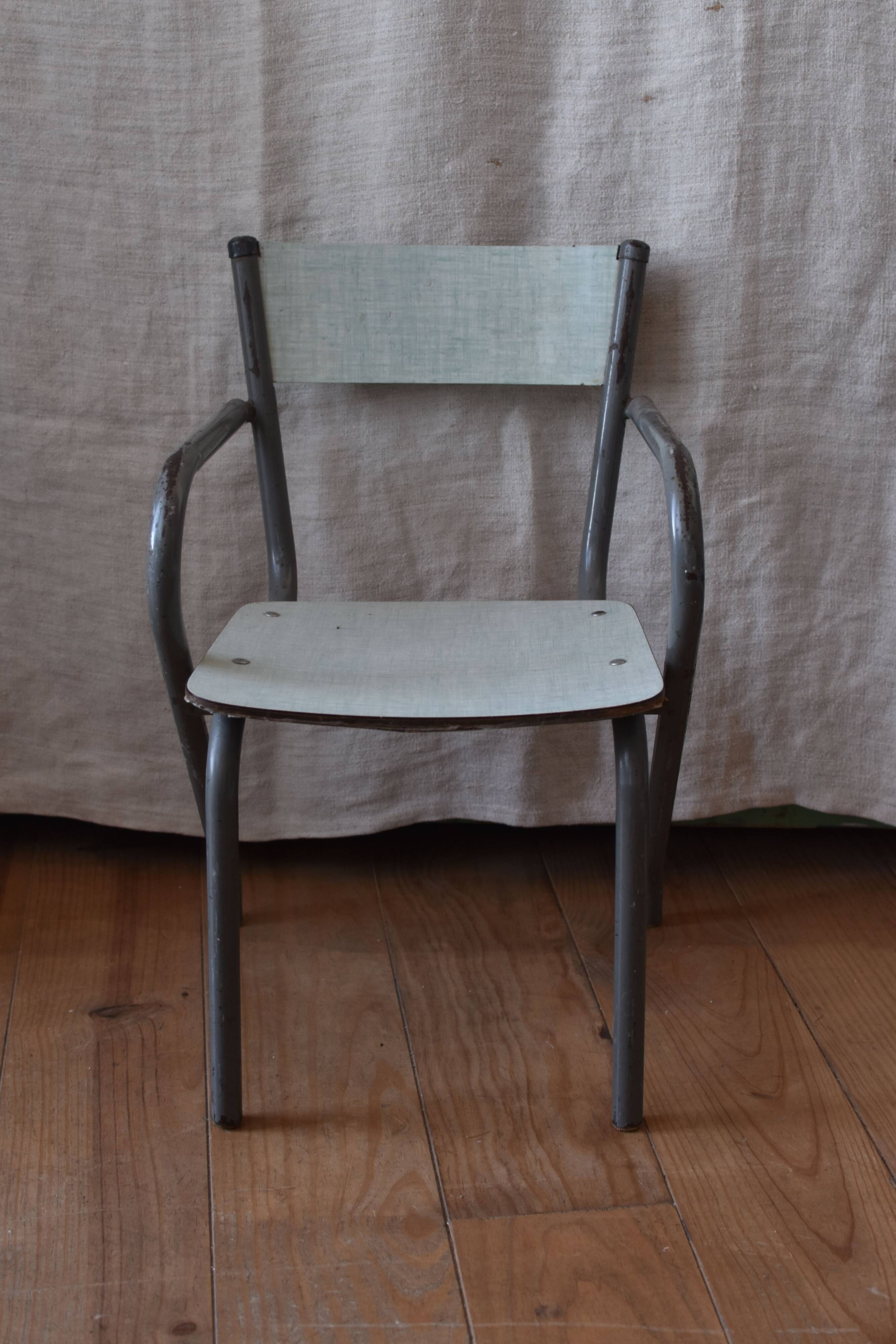 Fauteuil enfant formica vert