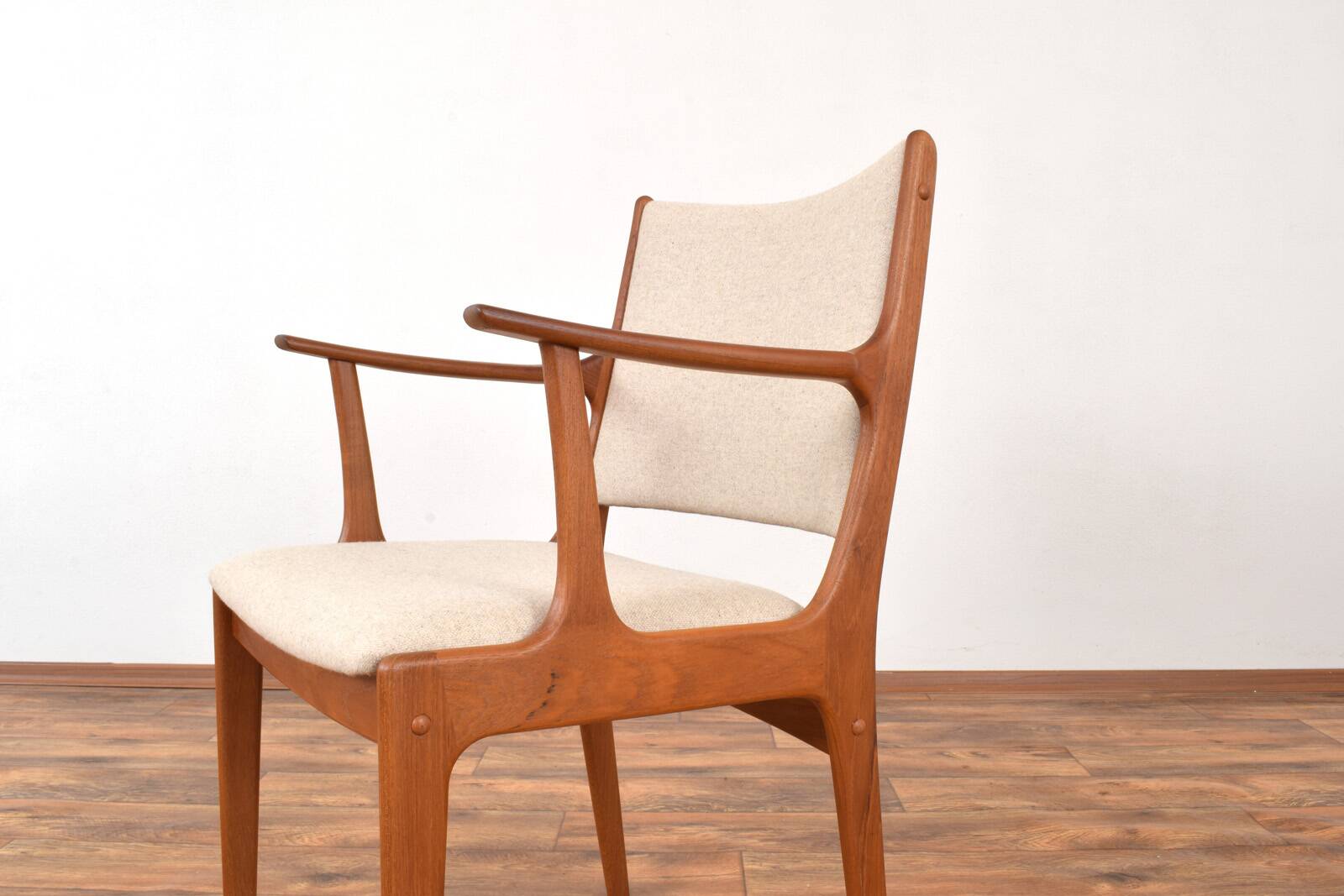 Mid-Century Teak Dining Chairs by Johannes Andersen for Uldum Møbelfabrik