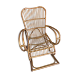 Rocking-Chair en rotin