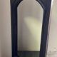 Antique Decorative Mirror Solid Oak Wood Frame Molded Vintage Art