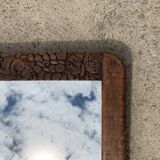 Old Art Deco mirror 38x36cm