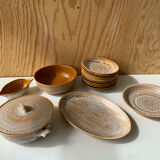 Plat rond vintage