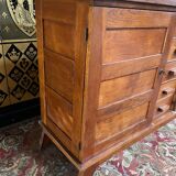 Low solid oak sideboard “René Gabriel”