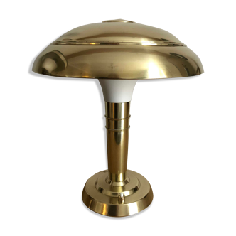 Old brass mushroom lamp 1930