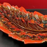 Large ceramic dish 1950s/60s vintage Vallauris