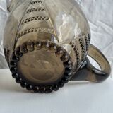 Smoked glass carafe