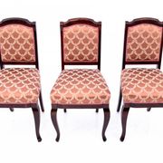 Chairs, Northern Europe, circa 1900.