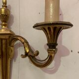 Paire d'appliques de style Louis XV en bronze doré XX siècle