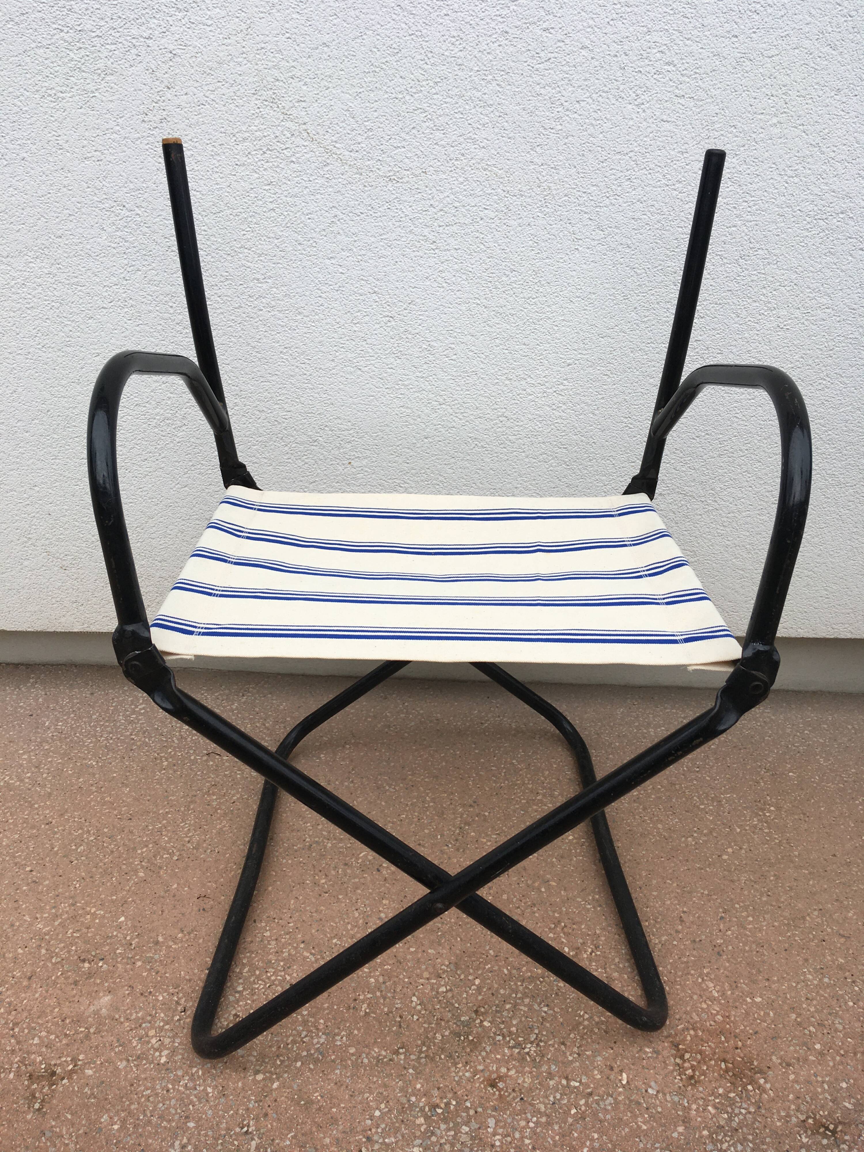 4 fauteuils pliants Chambord, années 1950