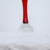Scandinavian vase aseda red 1960