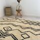 Handmade Moroccan Berber rug 278 x 145 CM