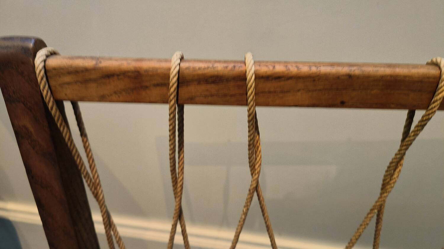 Vintage Scandinavian magazine rack