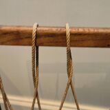 Vintage Scandinavian magazine rack