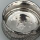 Saliere pepper metal silver Louis XV-XVl style rich ornamentation