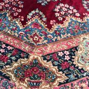 Old carpet Kirman late 270x380 cm