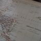 Central America, old map 1887 – Vintage geographical map.