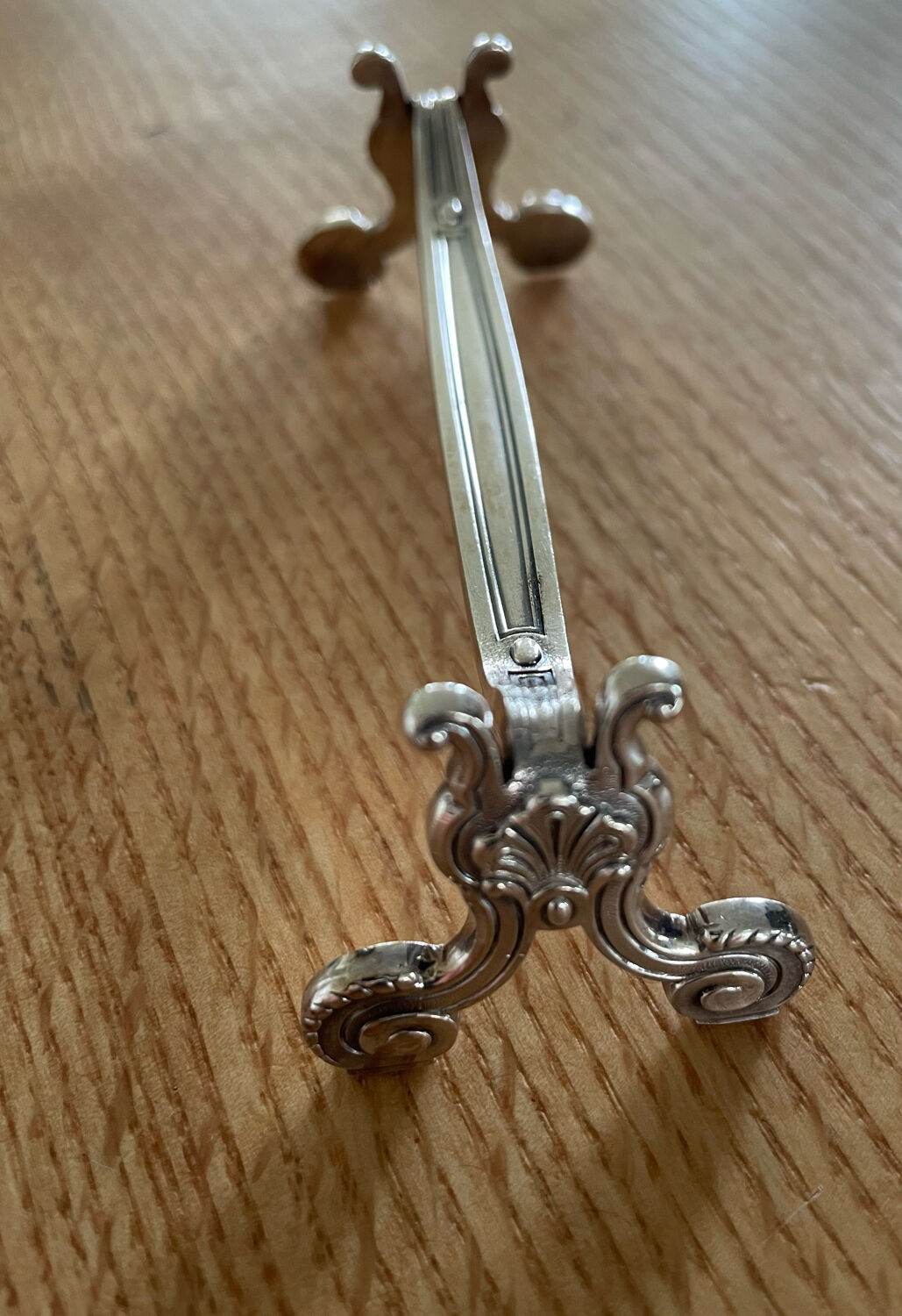 12 christofle silver metal knife holder