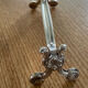 12 christofle silver metal knife holder