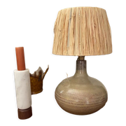 Ceramic lamp by Jean Pierre Gasnier vintage
