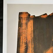 Pierre Soulages - Affiche d'après Eau Forte XVI sur papier - 1961