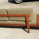 teak daybed with side table by Ingmar Relling for Swane