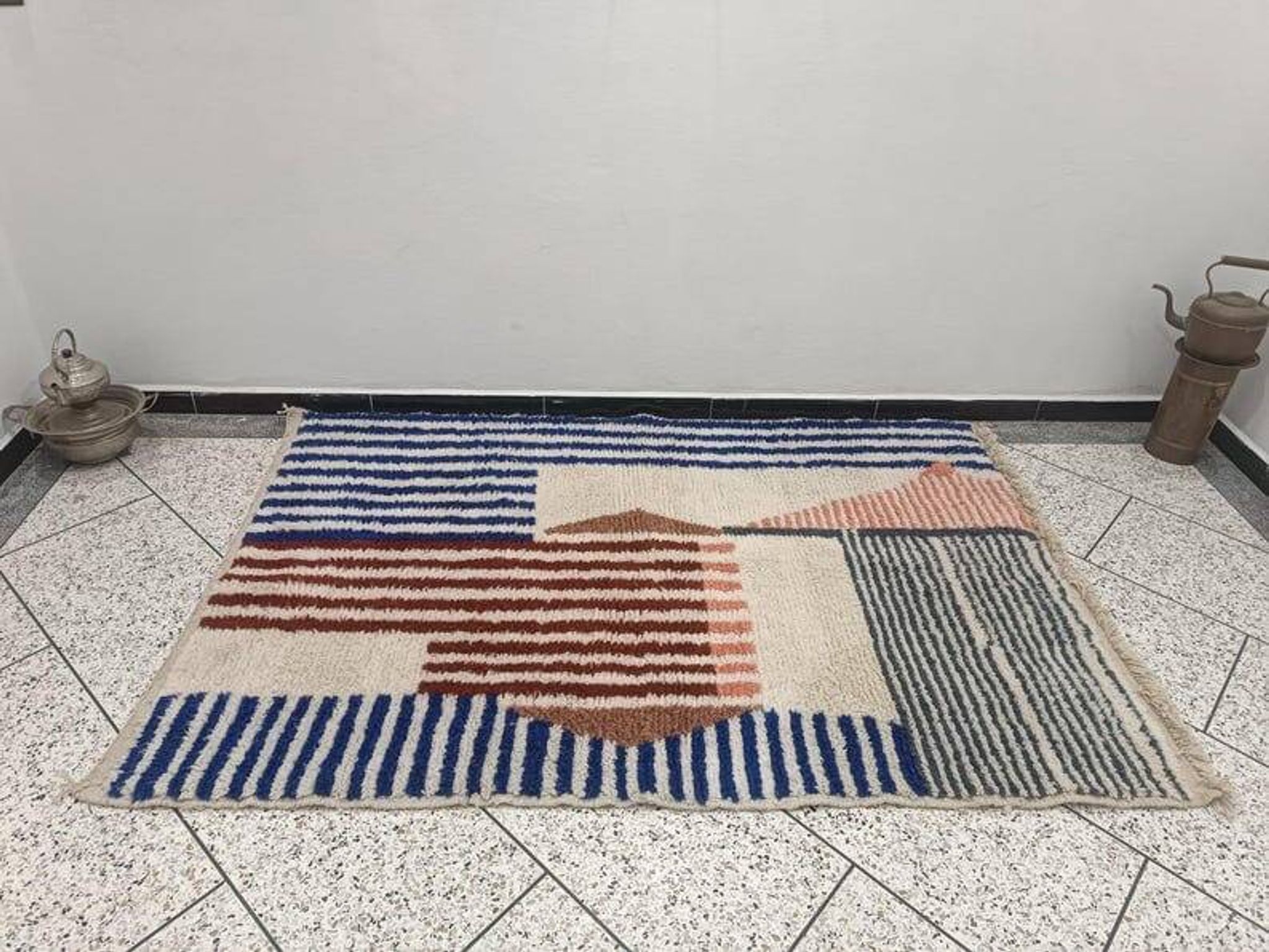Handmade Beni Ouraine rug, size 150 x 250 cm